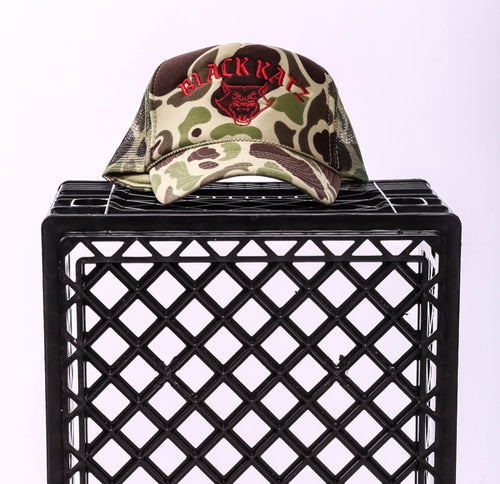 Green Camo Trucker