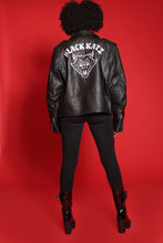 Load image into Gallery viewer, Leather BLKxKTZ MC Jacket