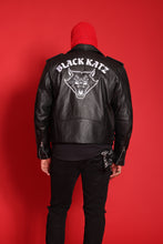 Load image into Gallery viewer, Leather BLKxKTZ MC Jacket