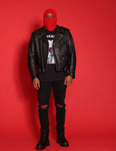 Load image into Gallery viewer, Leather BLKxKTZ MC Jacket